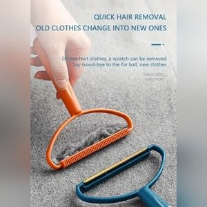 Brand New pet hair/lint remover one side metal & other rubber teeth pick up hair